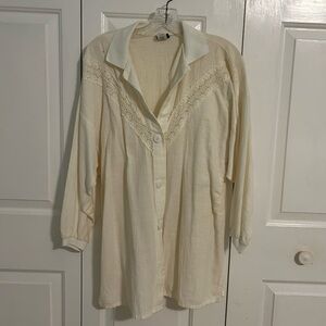 Dotti Cream Blouse